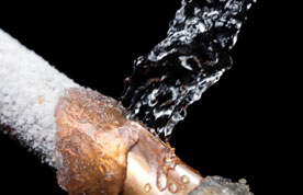 frozen pipe